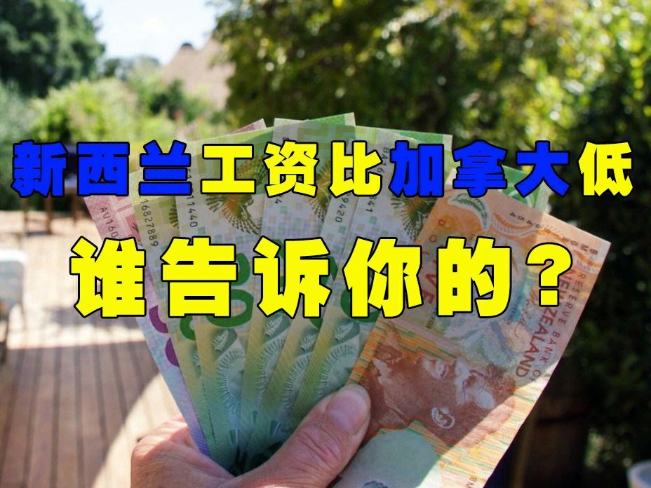 加拿大工资(加拿大工资高不高)